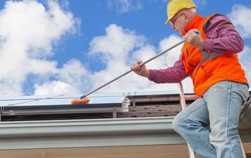 Lower Chapel soft wash roof cleaning